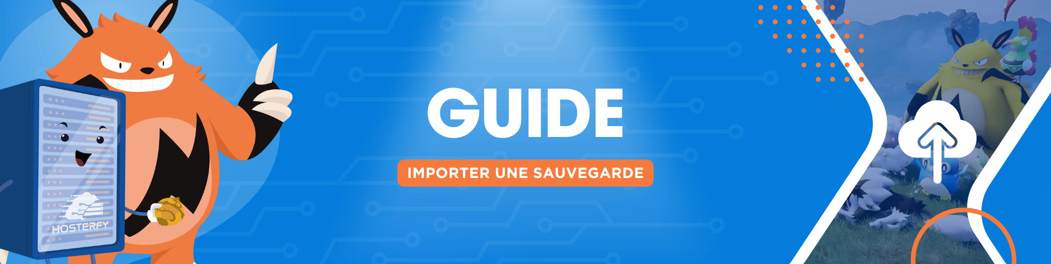 Importa tu copia de seguridad a Hosterfy