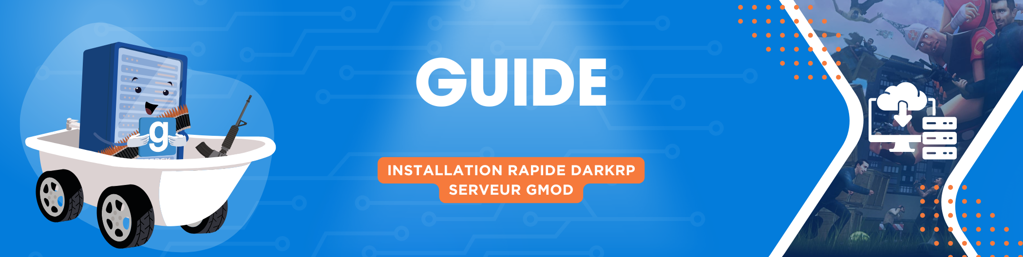 Comment installer DarkRP sur son serveur Gmod ?