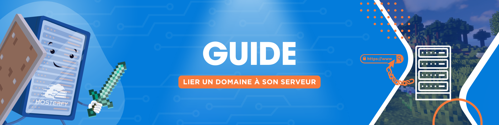 How do you link your domain name to your server?