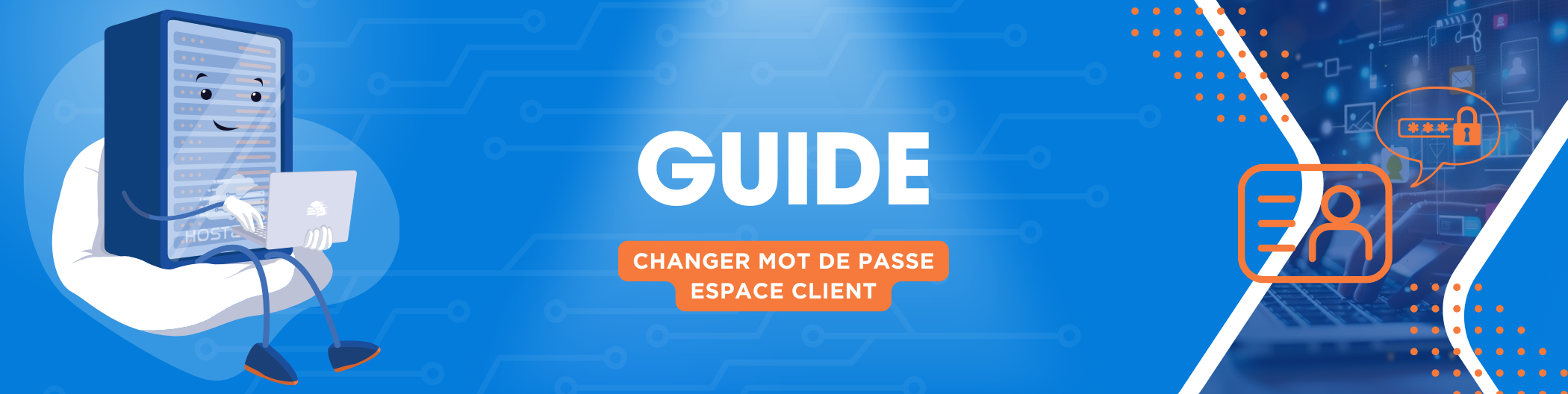 Comment changer le mot de passe de son espace client sur Hosterfy ?
