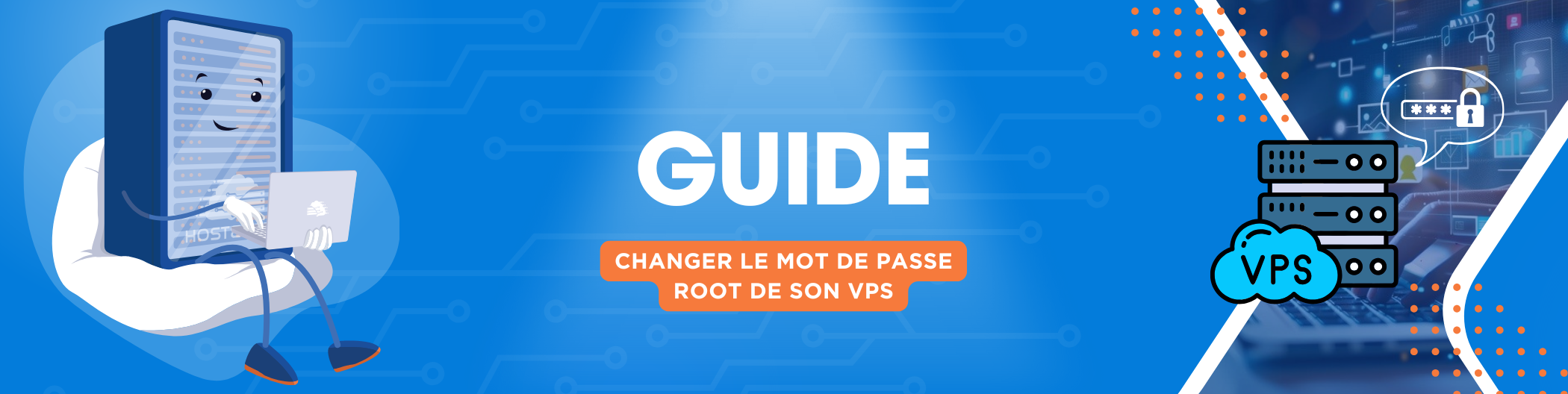 How to change the root password of your VPS ?